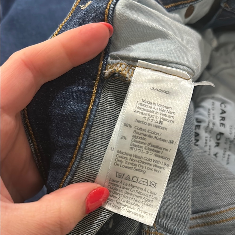 Madewell mid rise kick out Blue Women's Jeans - Picture 7 of 7